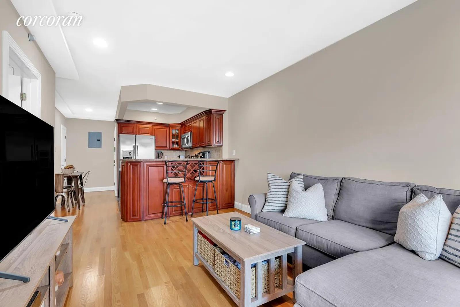 New York City Real Estate | View 30-94 Crescent Street, 2D | Living Room | View 2