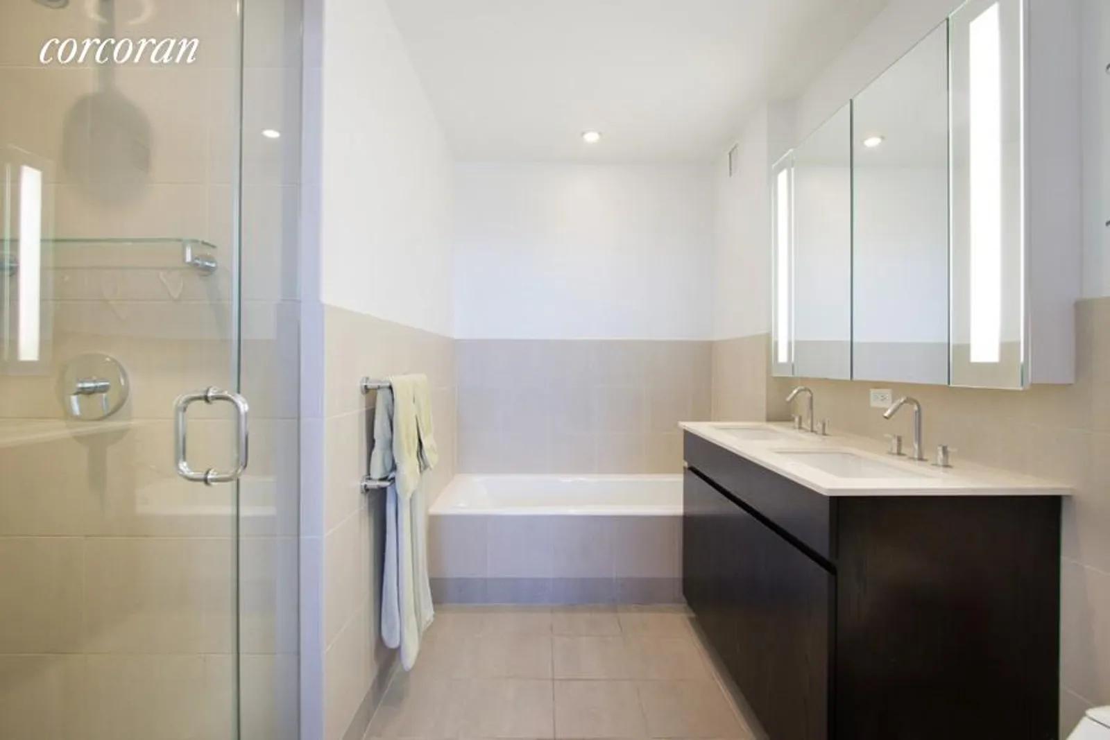 New York City Real Estate | View 1 Northside Piers, 11G | Bathroom | View 7
