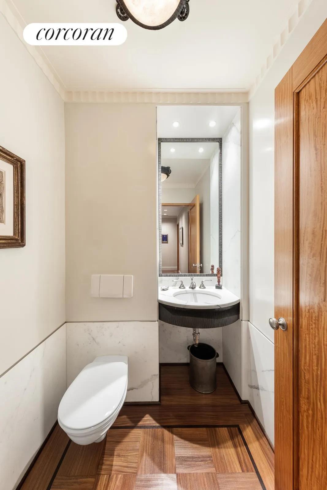 New York City Real Estate | View 7 West 81st Street, 10F | Half Bathroom | View 20