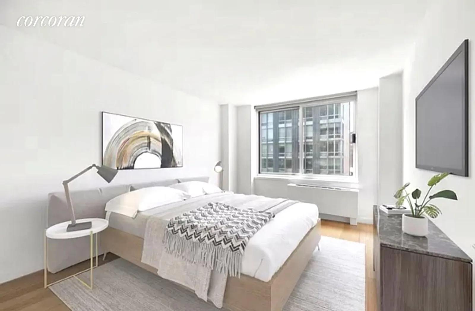 New York City Real Estate | View 201 West 72nd Street, 8C | Bedroom | View 4