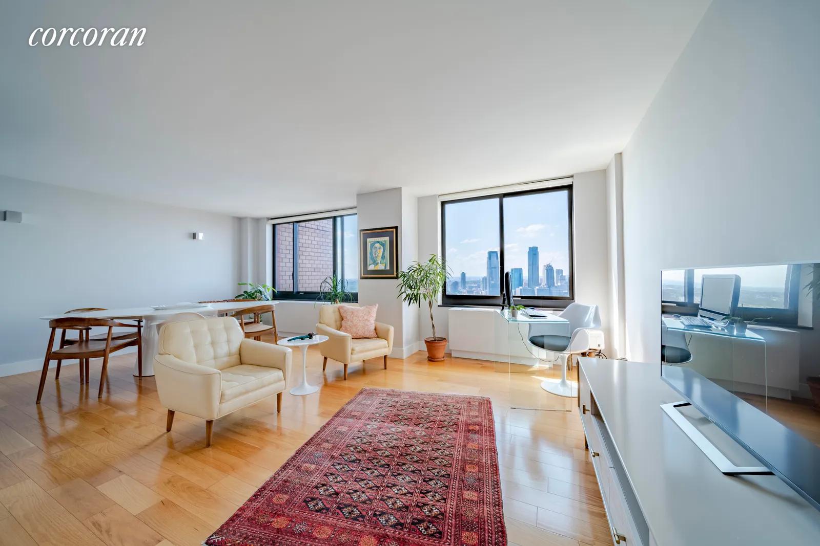 New York City Real Estate | View 200 Rector Place, 41AB | Dining Room | View 3