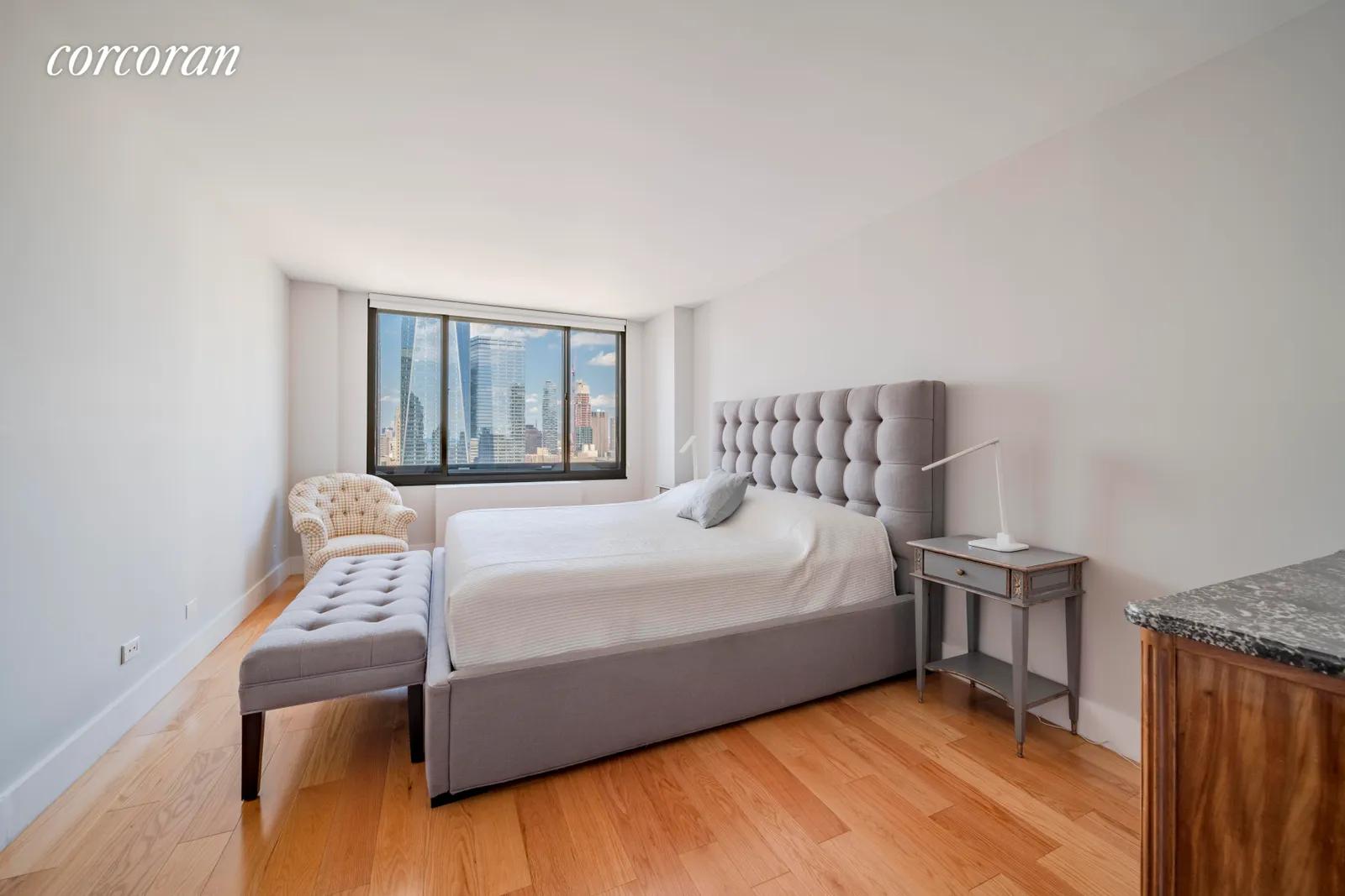 New York City Real Estate | View 200 Rector Place, 41AB | Bedroom | View 15