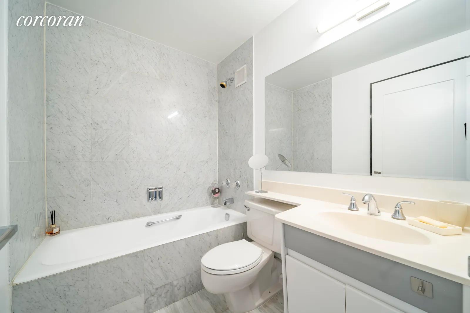 New York City Real Estate | View 200 Rector Place, 41AB | Bathroom | View 16