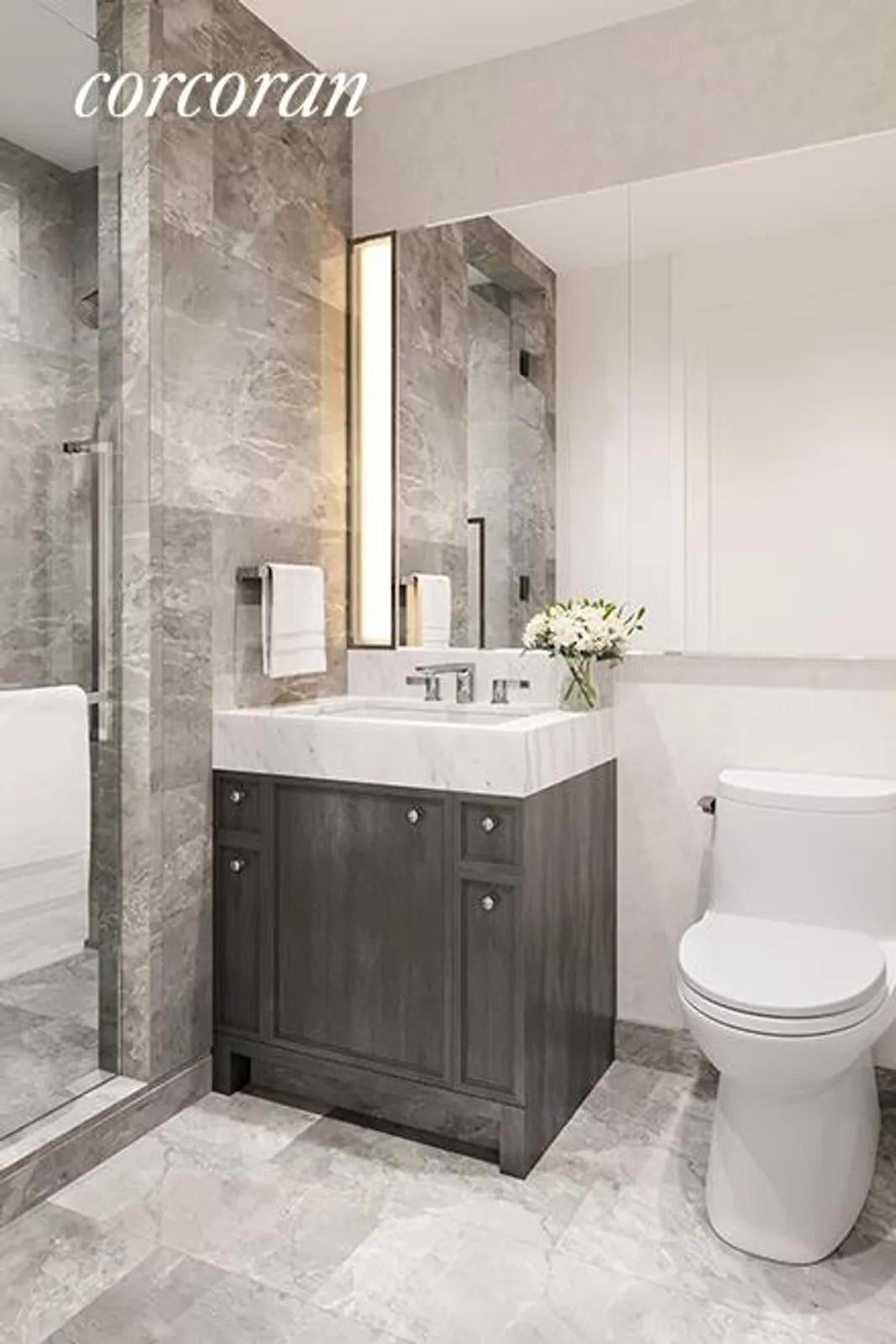 New York City Real Estate | View 10 Riverside Boulevard, 32A | Full Bathroom | View 9