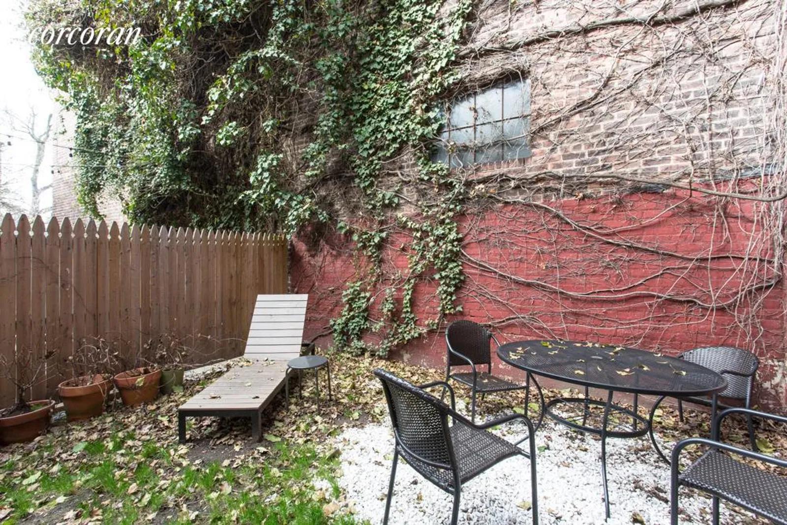 New York City Real Estate | View 189 15th Street | Rear Garden | View 14