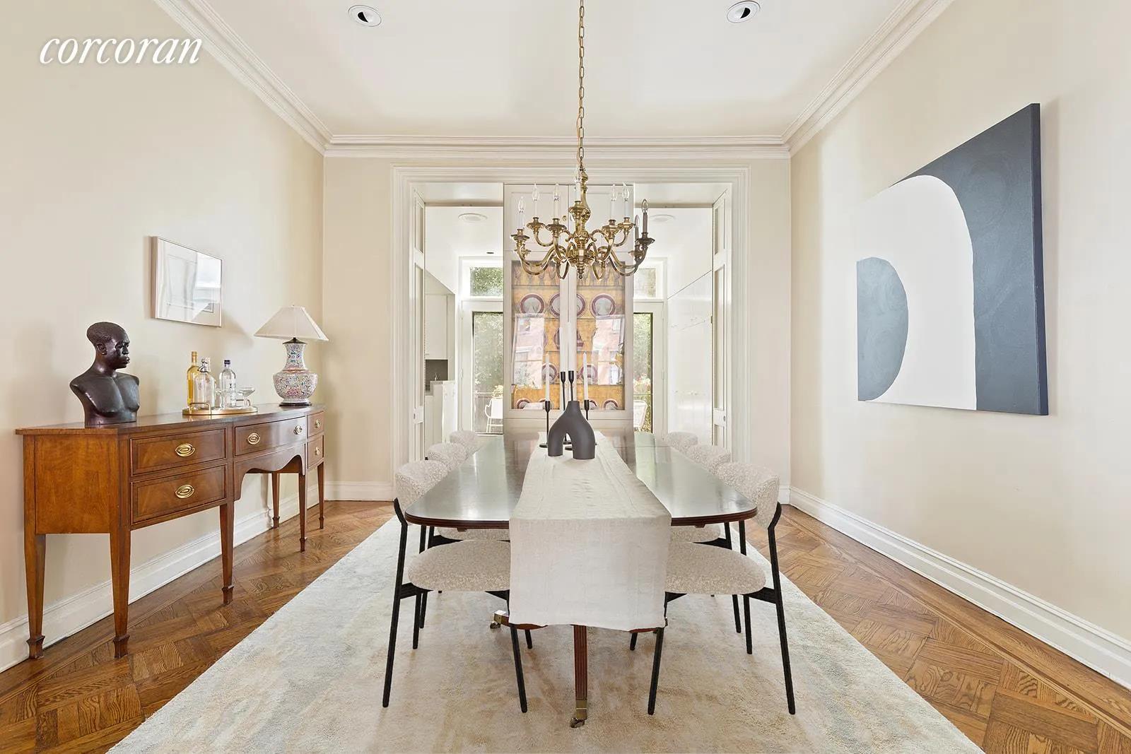 New York City Real Estate | View 159 Clinton Street | Formal Dining Room | View 4