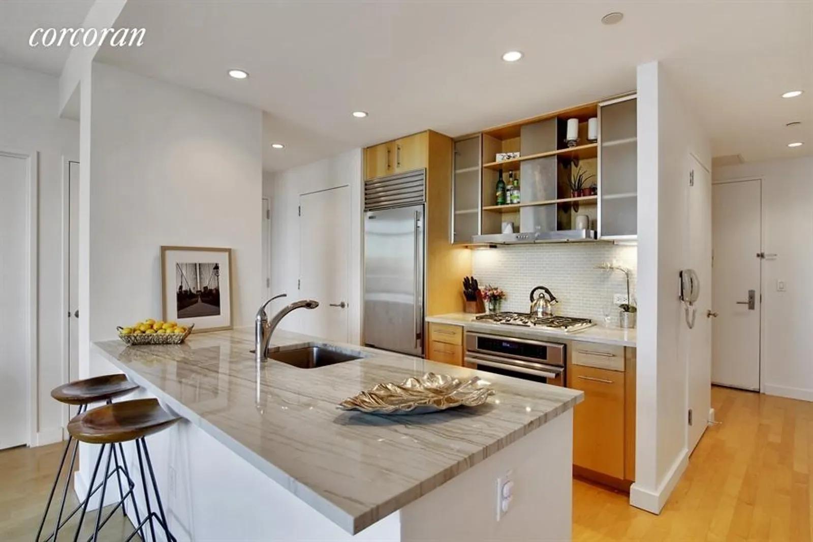 New York City Real Estate | View 1 Northside Piers, 12C | Kitchen | View 4