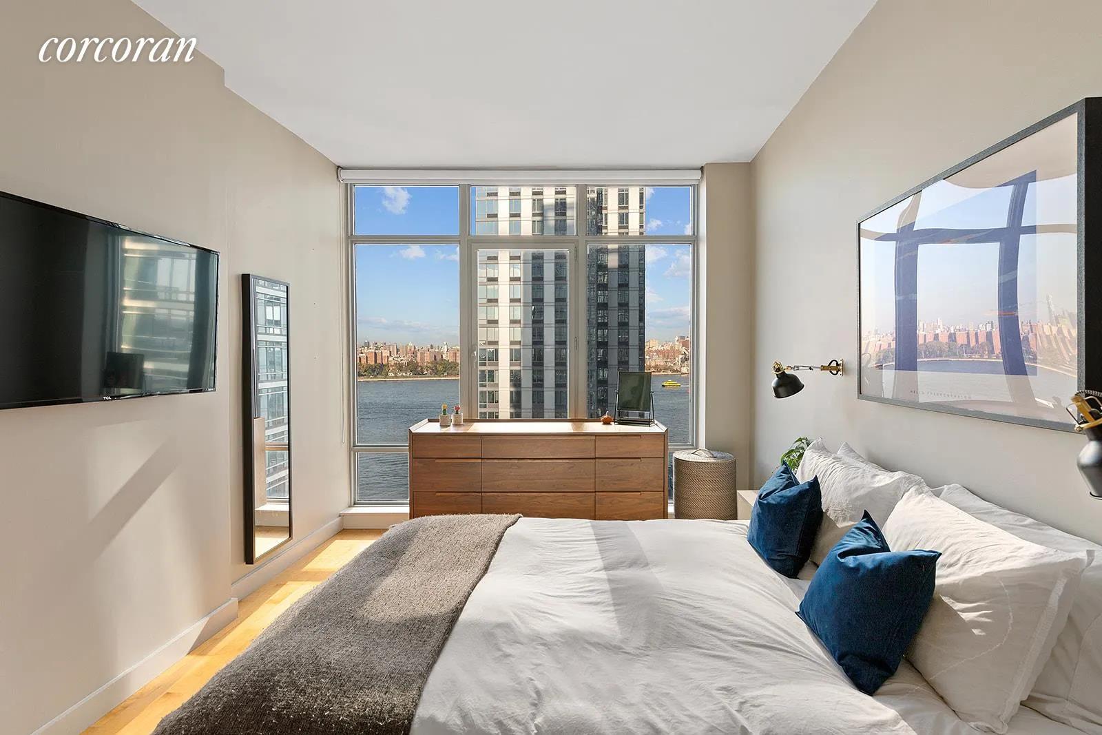 New York City Real Estate | View 1 Northside Piers, 12C | Bedroom | View 5