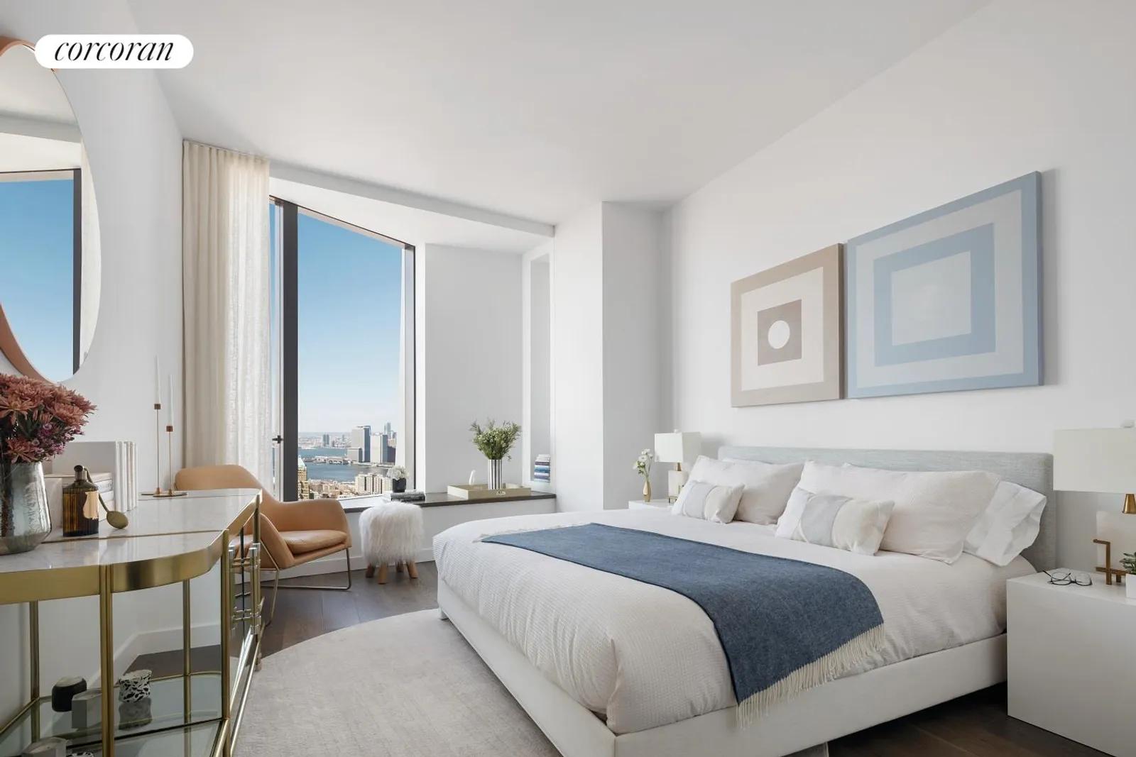 New York City Real Estate | View 11 Hoyt Street, 47H | Primary Bedroom | View 6