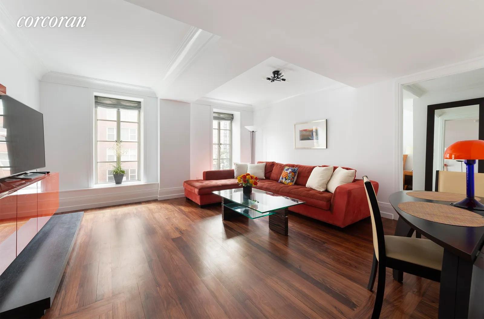 New York City Real Estate | View 140 East 63rd Street, 8B | Living Room | View 2