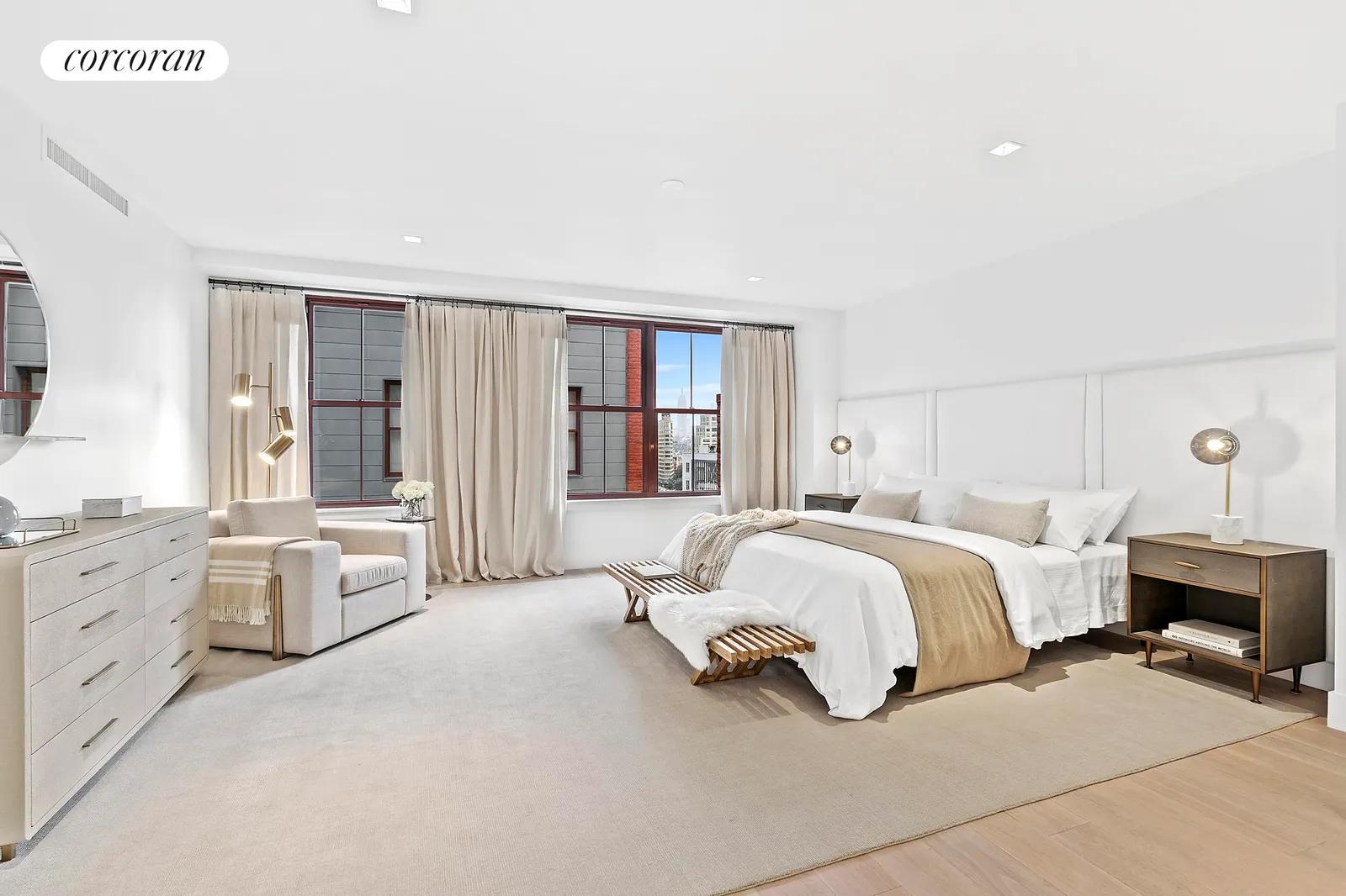 New York City Real Estate | View 27 North Moore Street, 10/11B | Principal Bedroom Suite | View 8