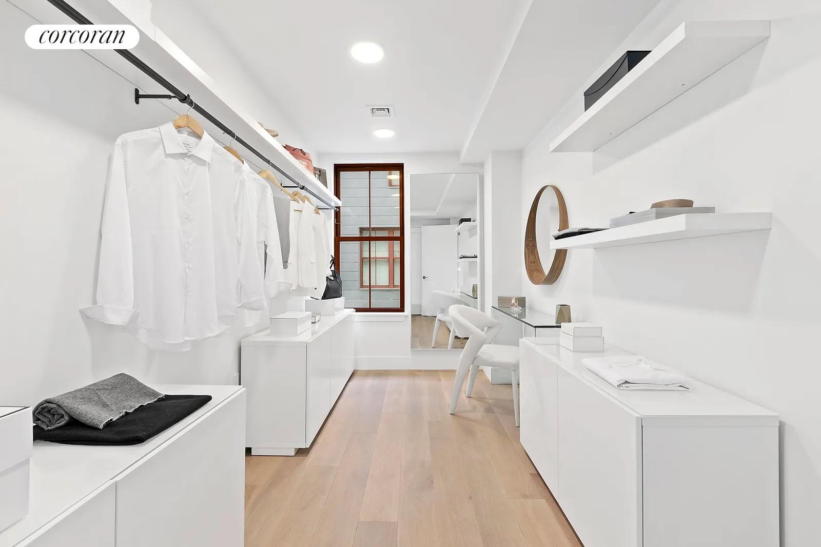 New York City Real Estate | View 27 North Moore Street, 10/11B | 15 ft closet/dressing room | View 11