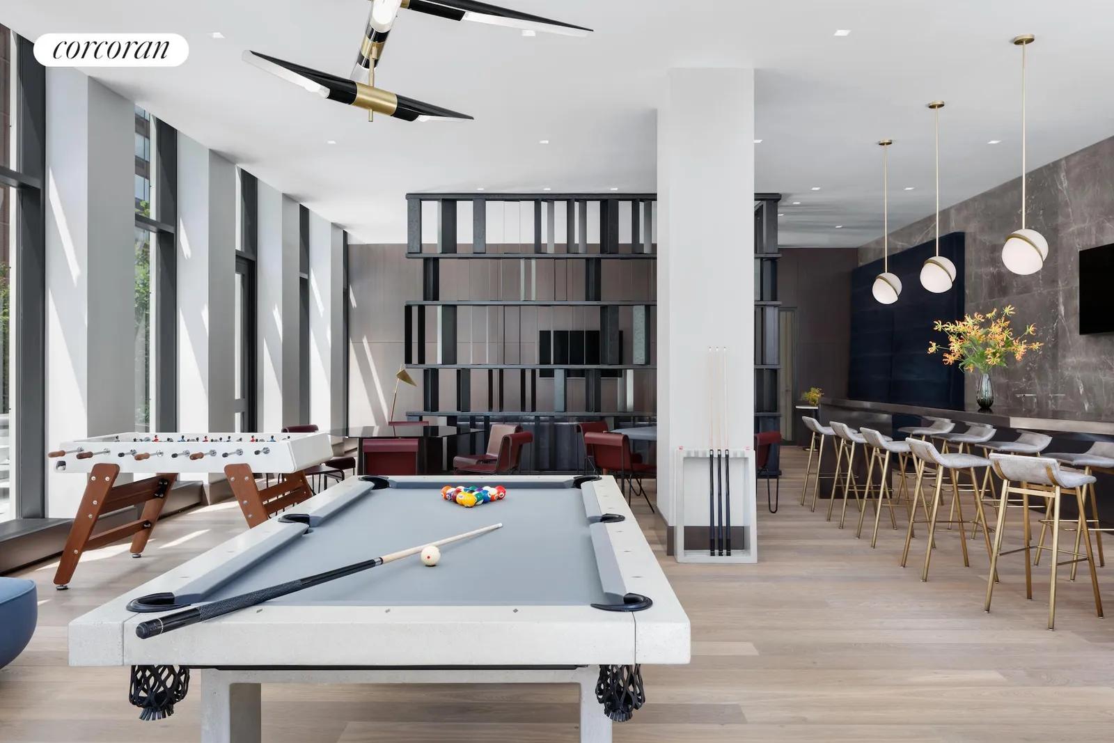 New York City Real Estate | View 15 West 61st Street, 24A | Game Room | View 4