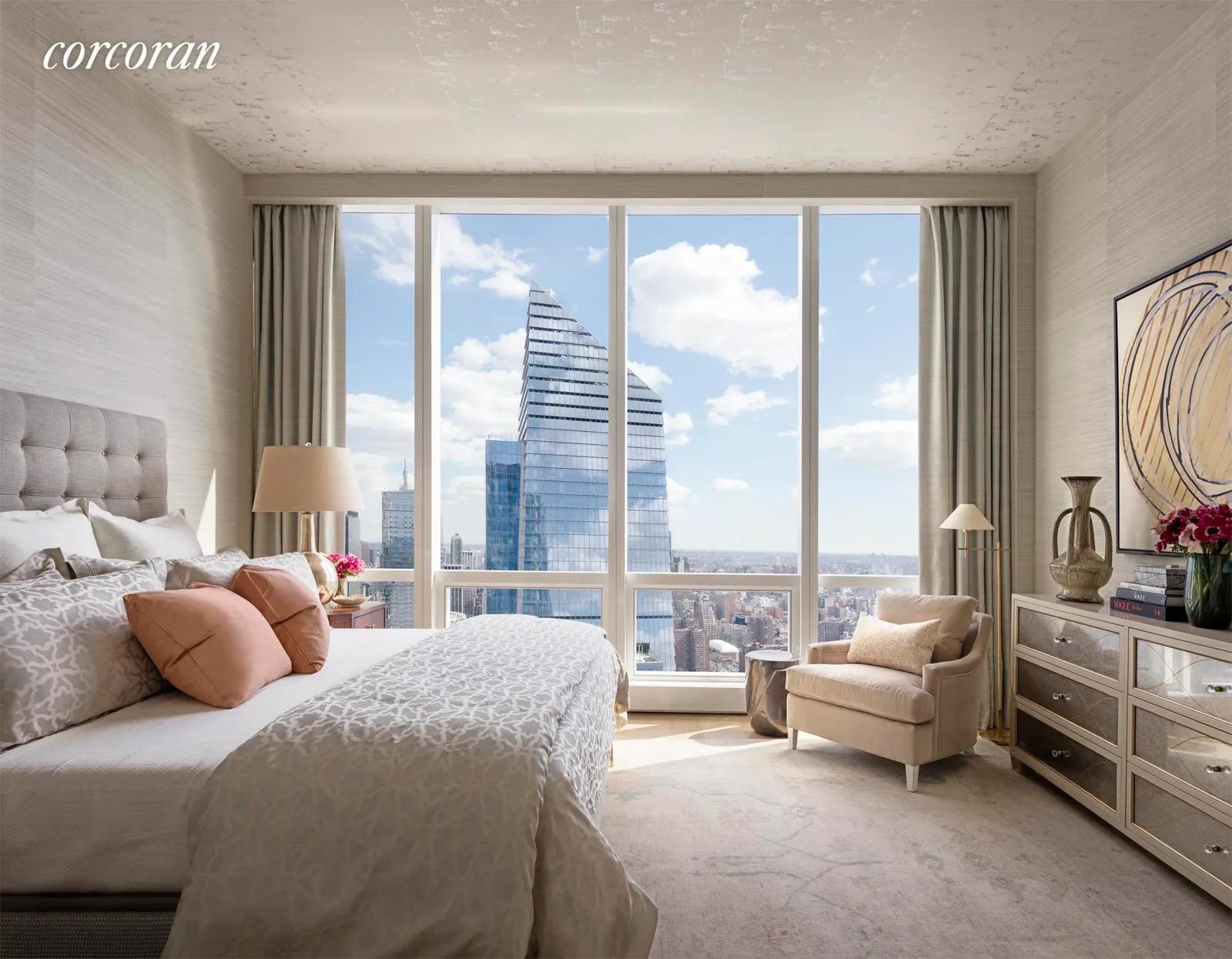 New York City Real Estate | View 15 Hudson Yards, 74E | Bedroom | View 6