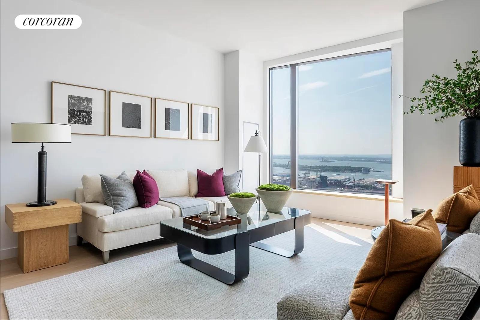 New York City Real Estate | View 11 Hoyt Street, 40J | Living Room | View 2