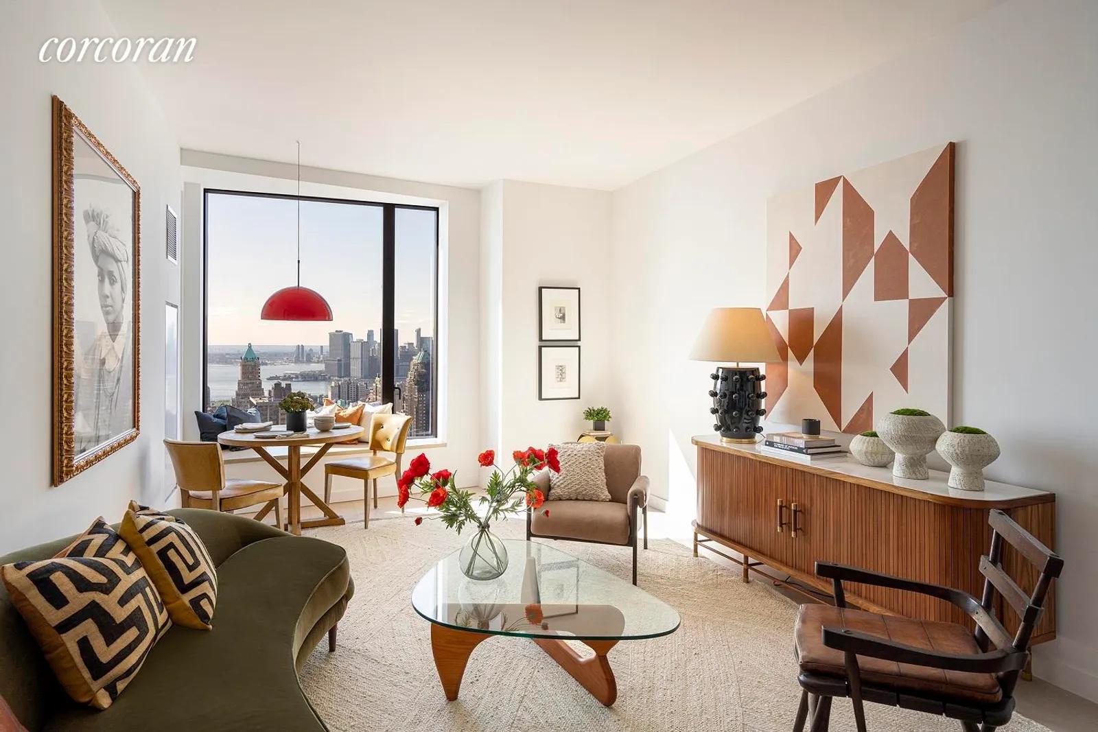 New York City Real Estate | View 11 Hoyt Street, 42H | 2 Beds, 2 Baths | View 1