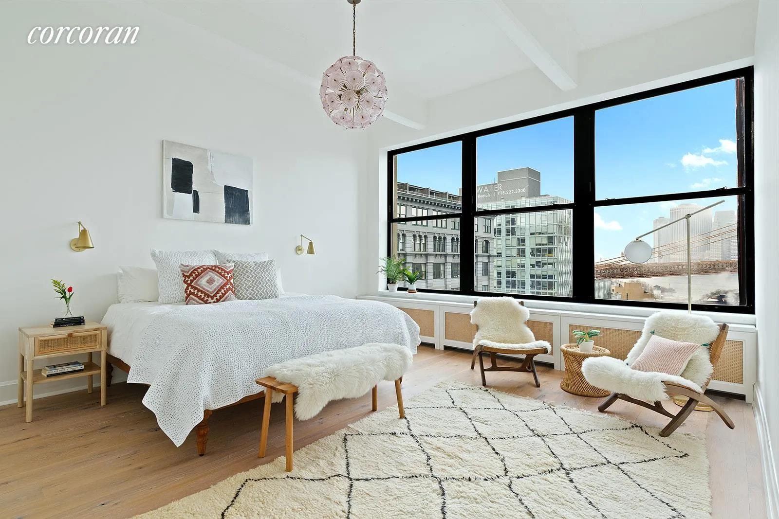 New York City Real Estate | View 1 Main Street, 9L | Bedroom | View 8