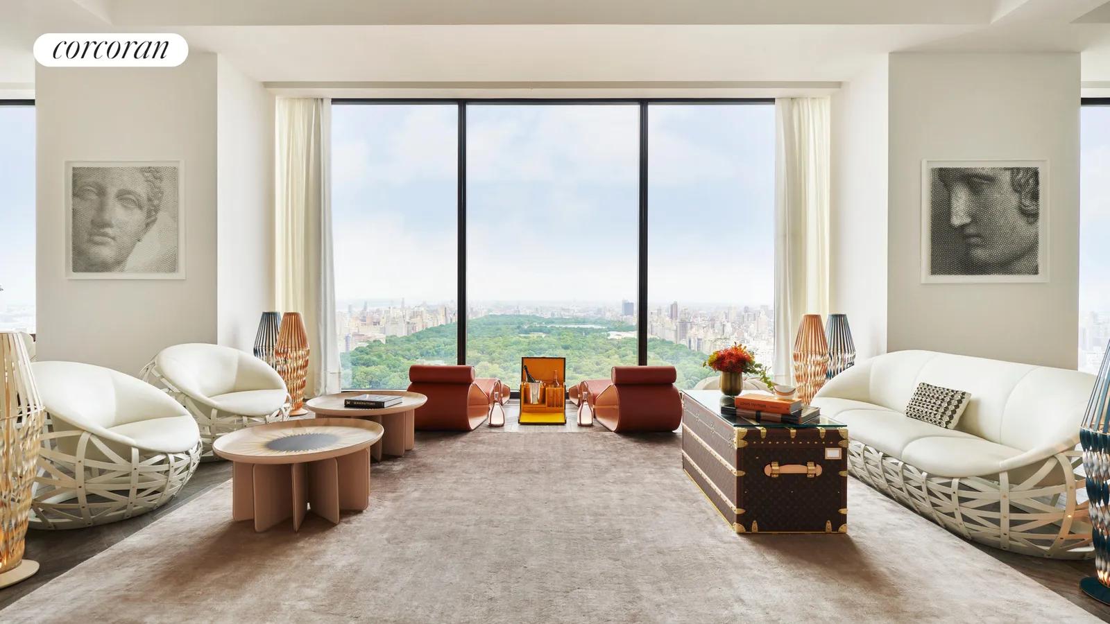 New York City Real Estate | View 111 West 57th Street, 42 | 3 Beds, 3 Baths | View 1
