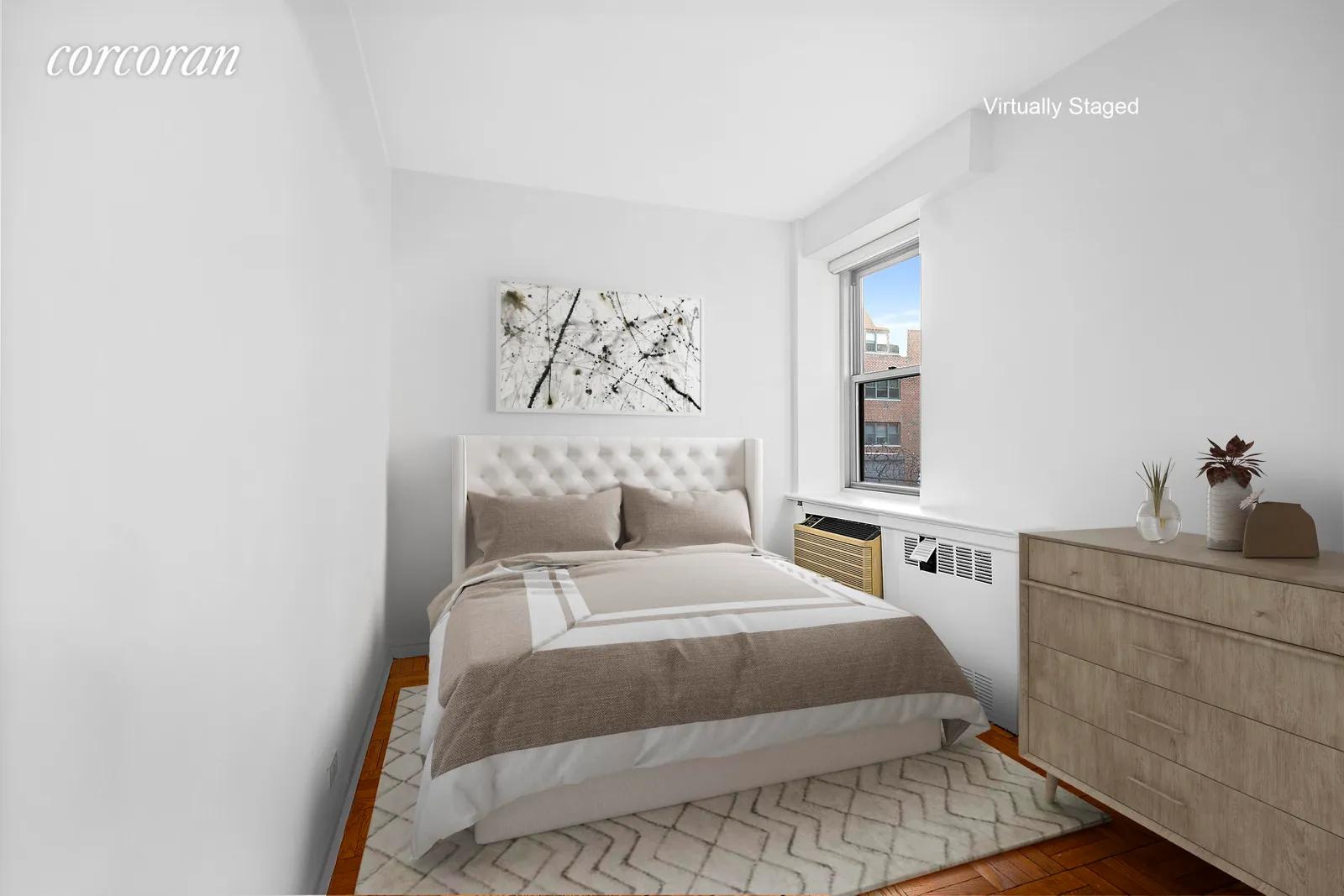 New York City Real Estate | View 155 East 76th Street, 2C | Staged Bedroom | View 5