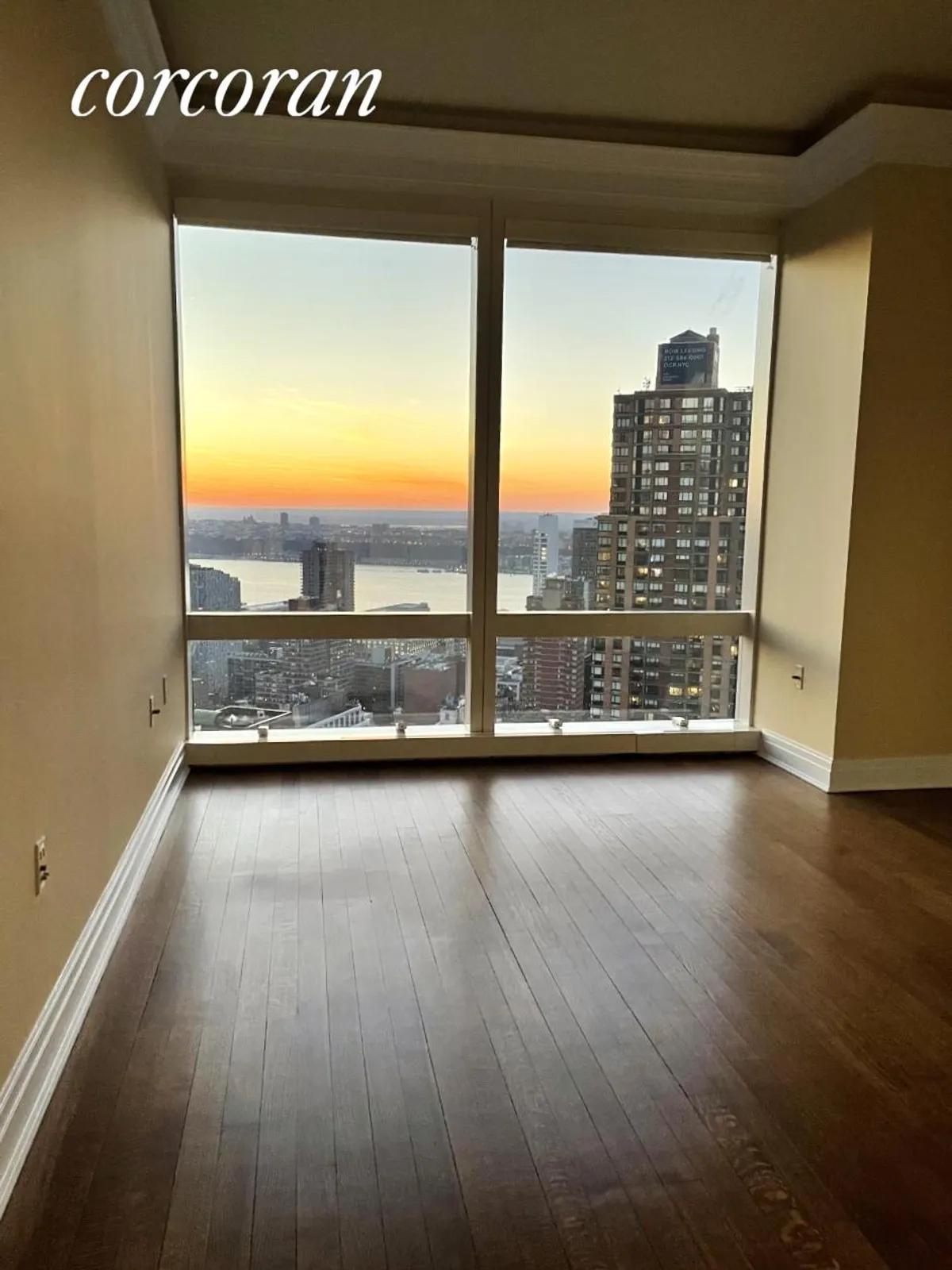 New York City Real Estate | View 25 Columbus Circle, 55F | sunset | View 14