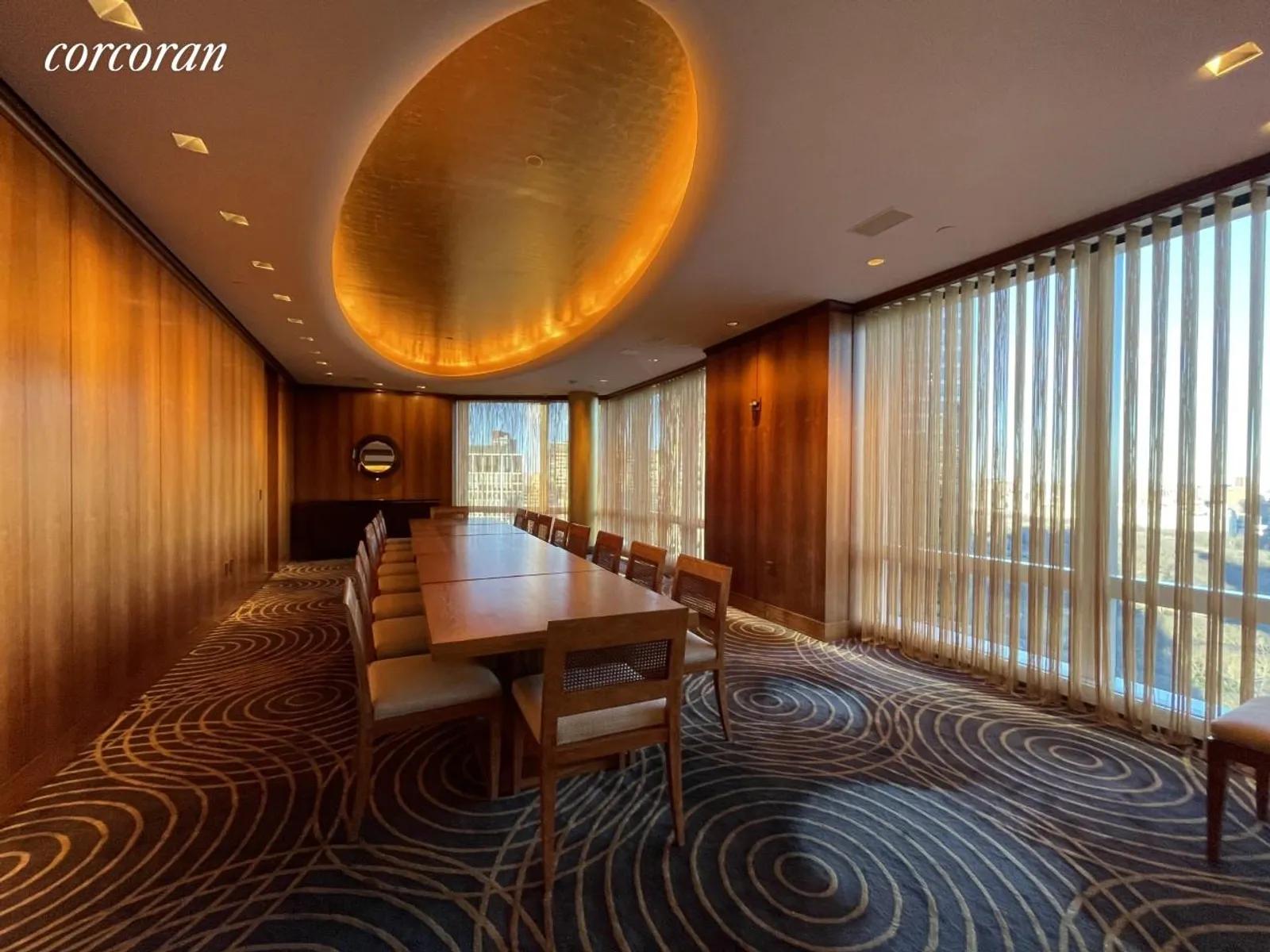 New York City Real Estate | View 25 Columbus Circle, 55F | Private Dining Room | View 17
