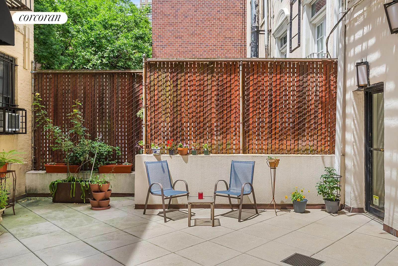 New York City Real Estate | View 240 East 30th Street, 3C | Shared Courtyard | View 8