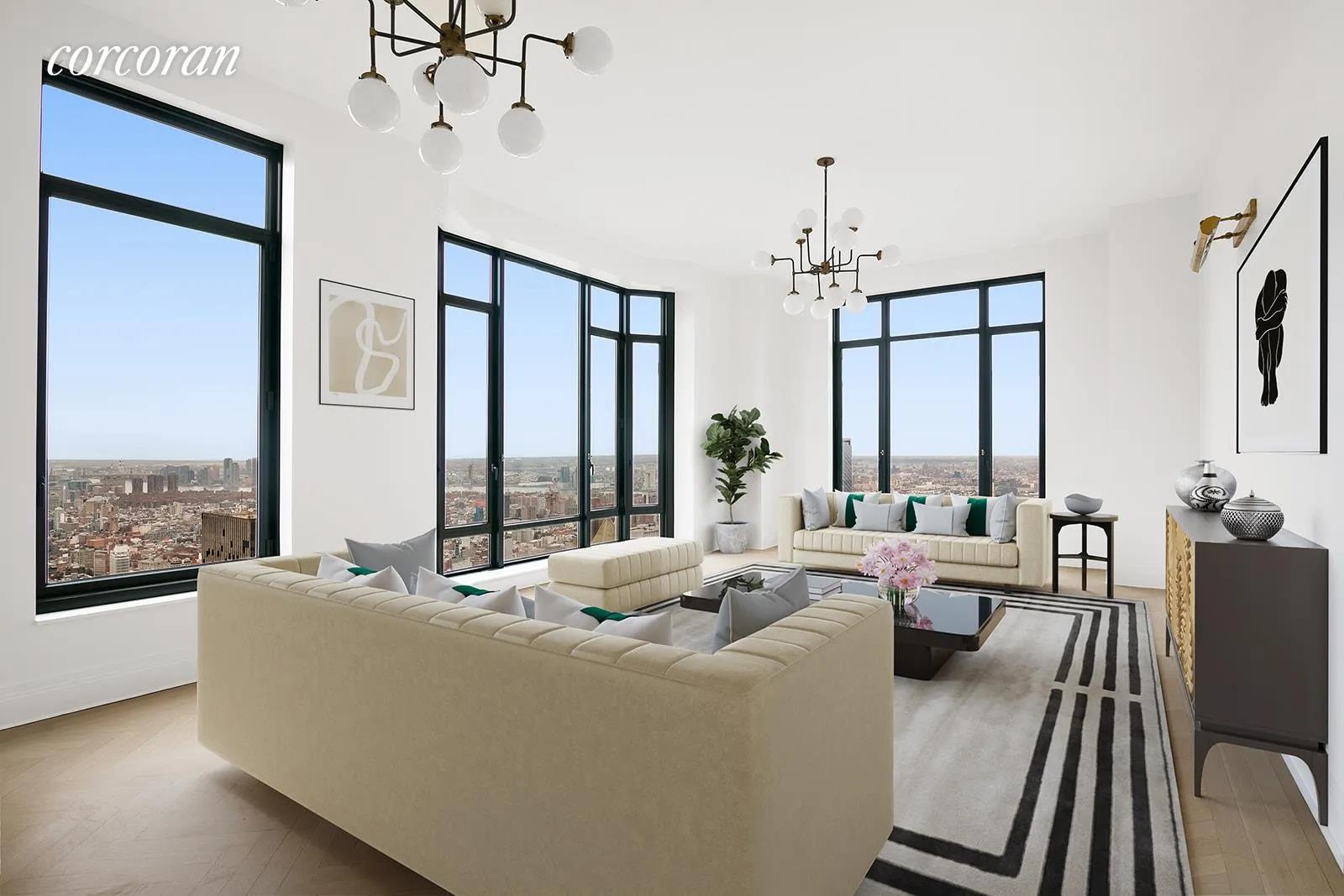 New York City Real Estate | View 30 Park Place, 72B | 3 Beds, 3 Baths | View 1