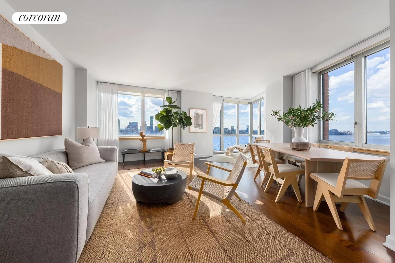 New York City Real Estate | View 20 River Terrace, 25B | 3 Beds, 3 Baths | View 1