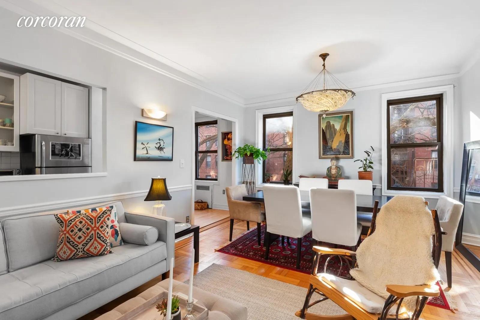 New York City Real Estate | View 71 Ocean Parkway, 3K | Dining Area | View 2