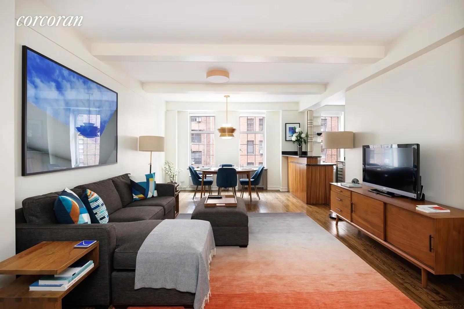 New York City Real Estate | View 405 West 23rd Street, 8IL | 1 Bed, 2 Baths | View 1