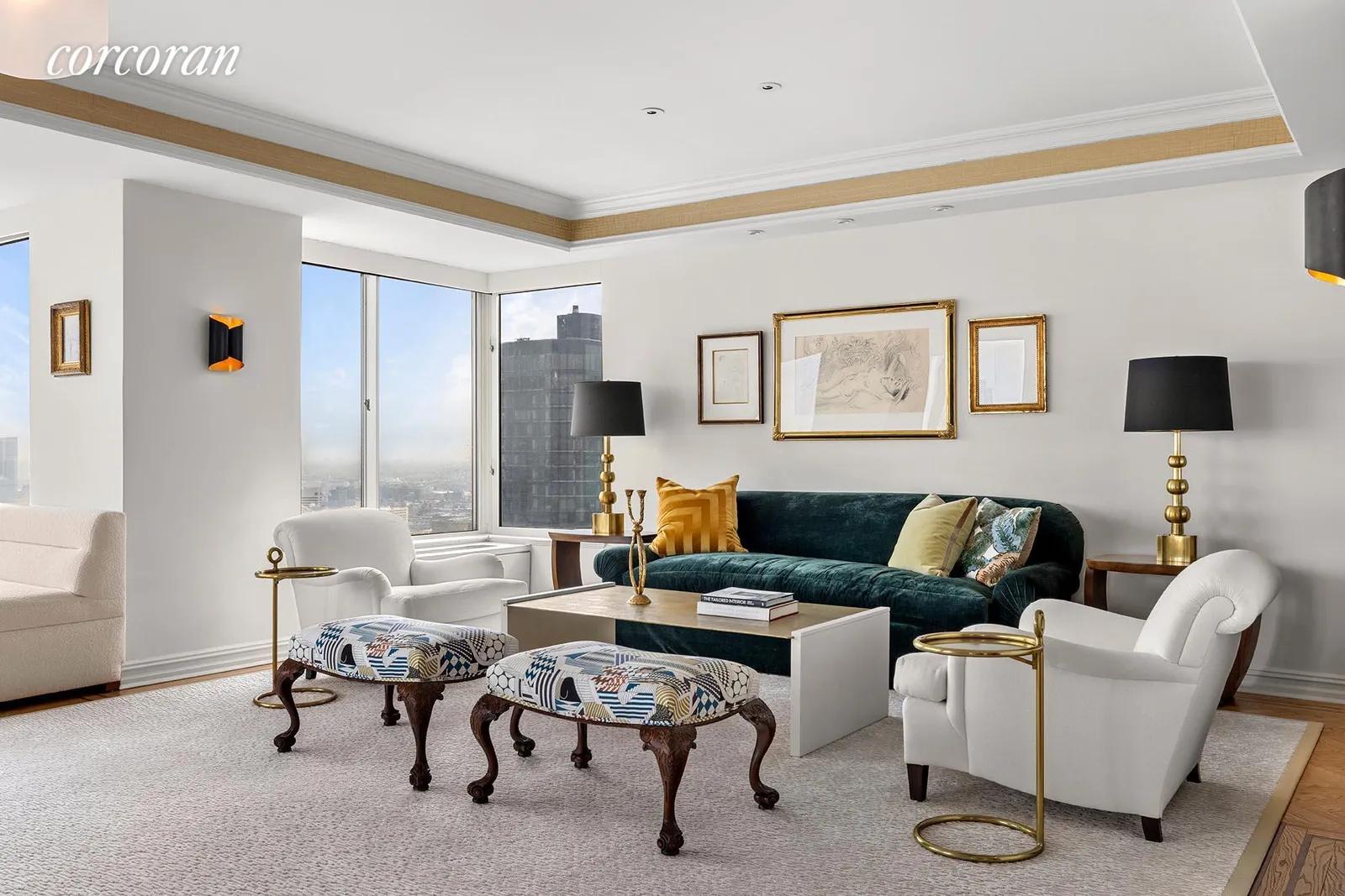 New York City Real Estate | View 200 East 69th Street, 38B | Living Room | View 7