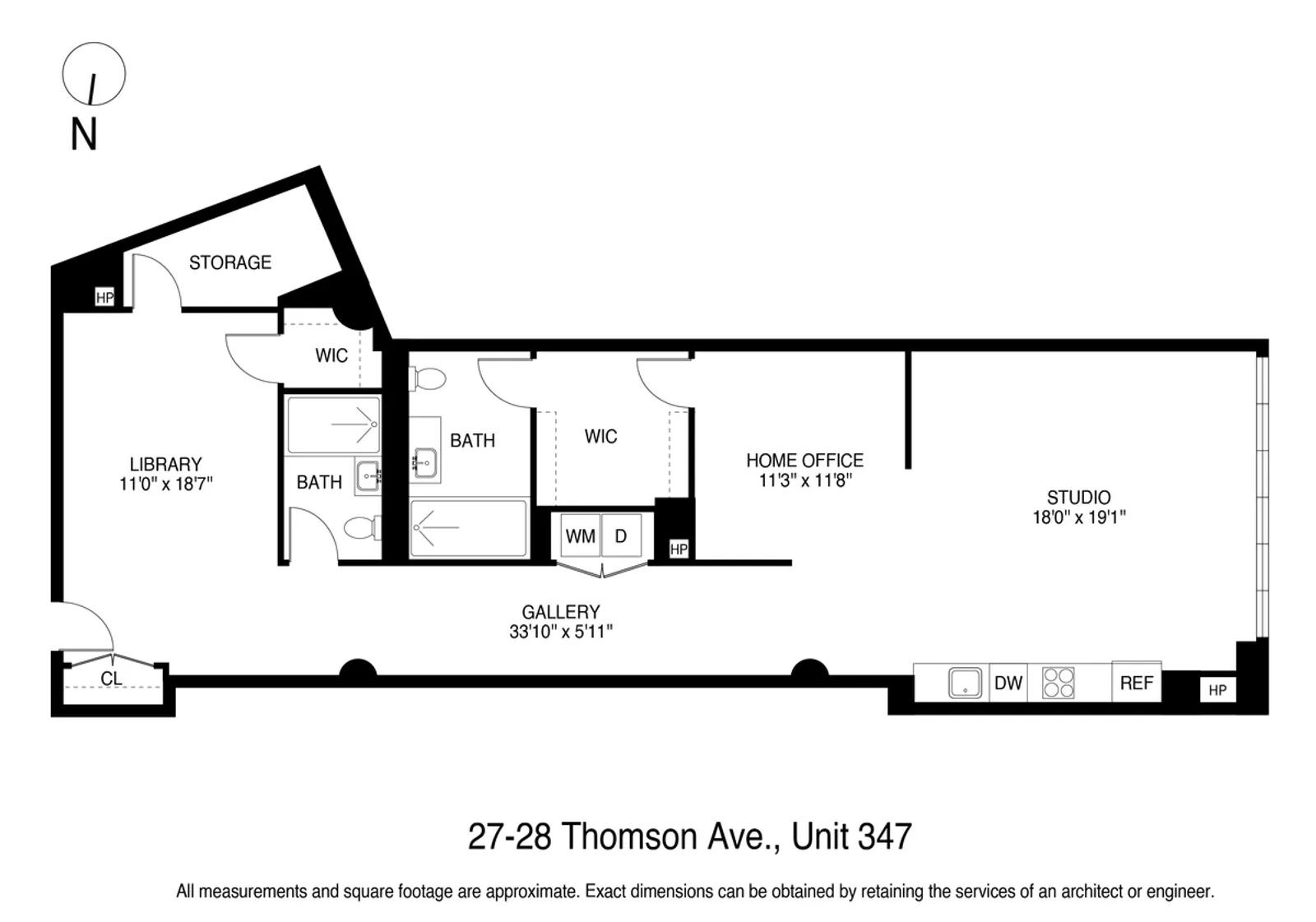 27-28 Thomson Avenue, 347 | floorplan | View 11