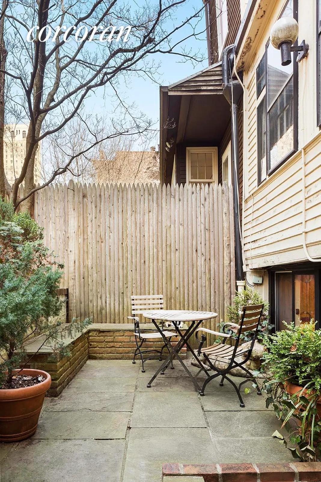New York City Real Estate | View 138 Henry Street | Patio | View 12