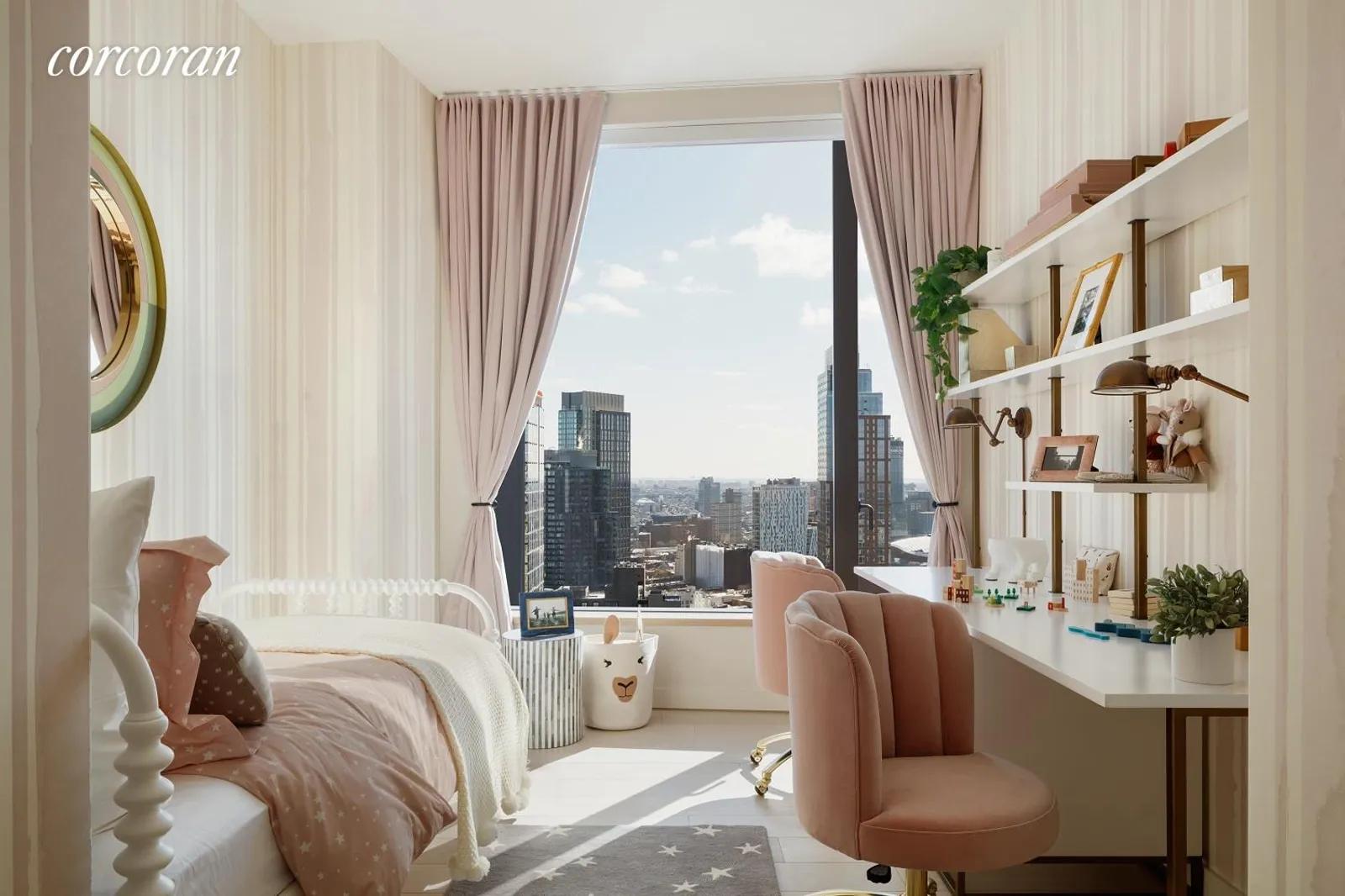 New York City Real Estate | View 11 Hoyt Street, 40F | Bedroom | View 7