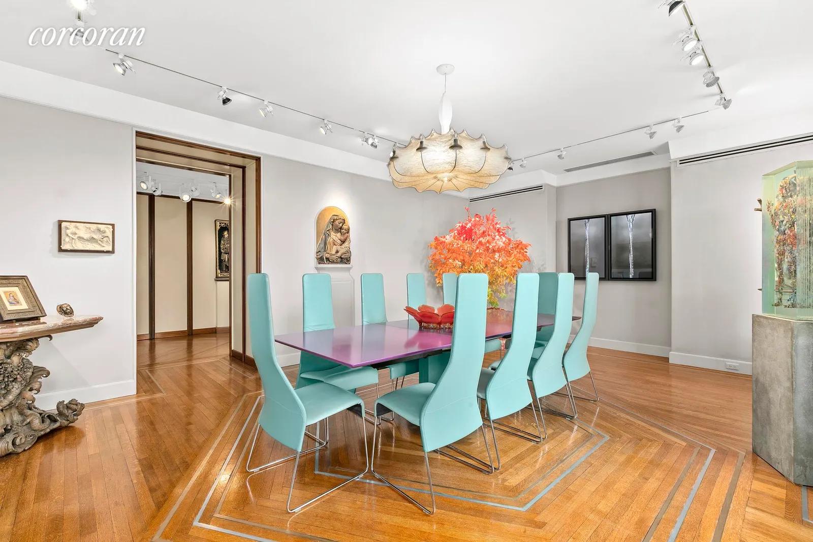 New York City Real Estate | View 300 Central Park West, 19D | Formal Dining Room | View 8