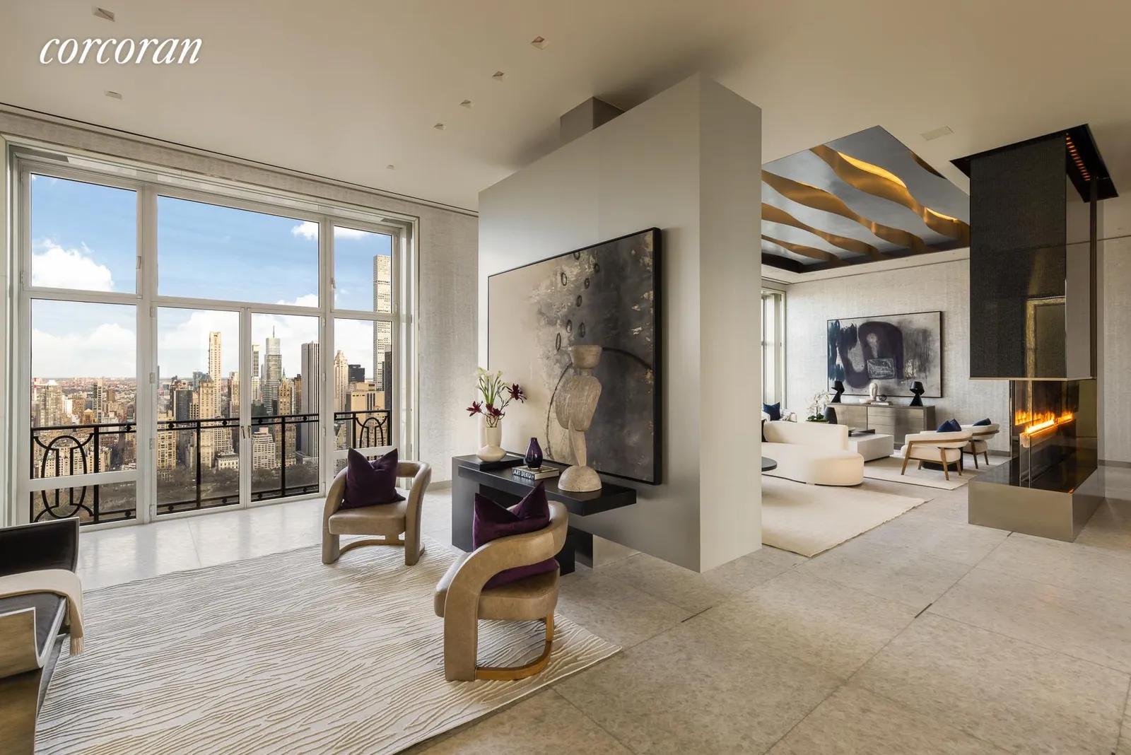 New York City Real Estate | View 15 Central Park West, PH43 | Living Room | View 3