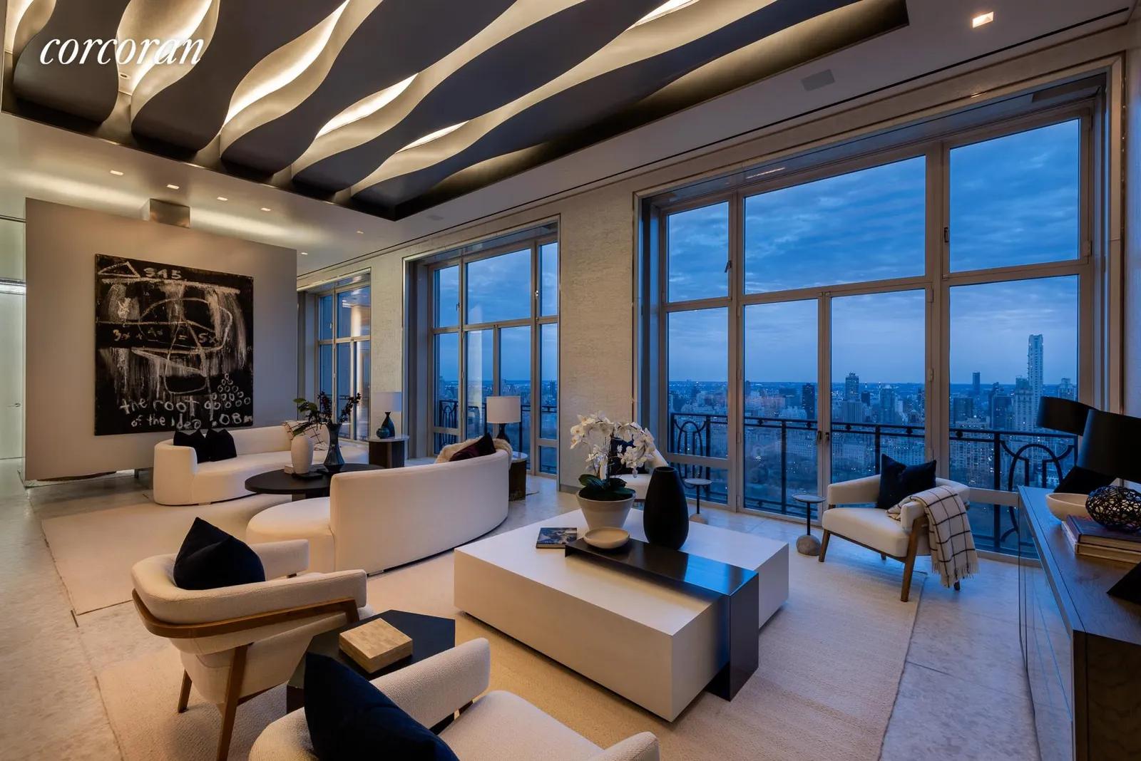 New York City Real Estate | View 15 Central Park West, PH43 | Living Room | View 17