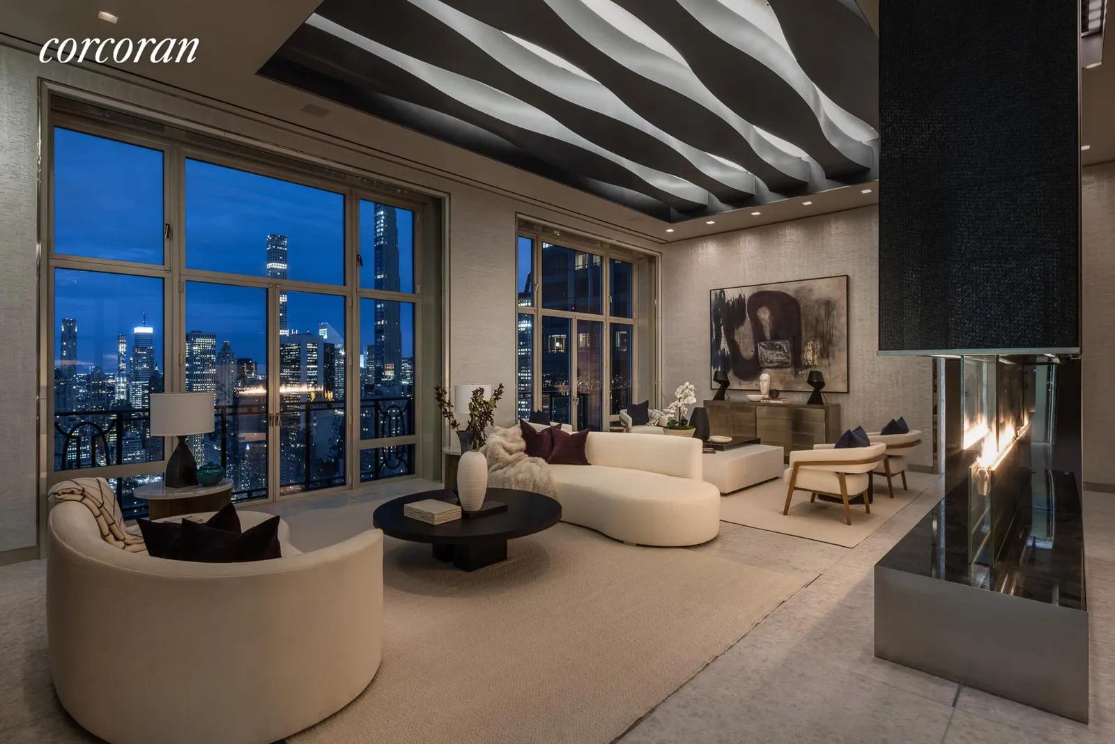 New York City Real Estate | View 15 Central Park West, PH43 | Living Room | View 18