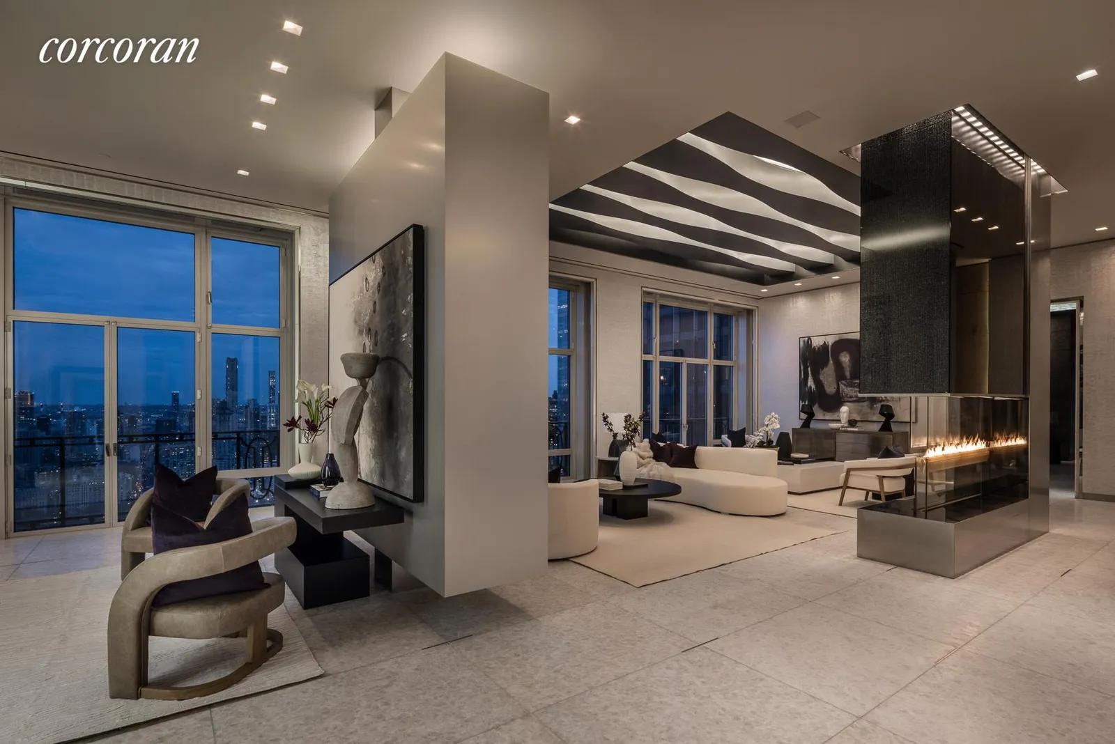 New York City Real Estate | View 15 Central Park West, PH43 | Living Room | View 24