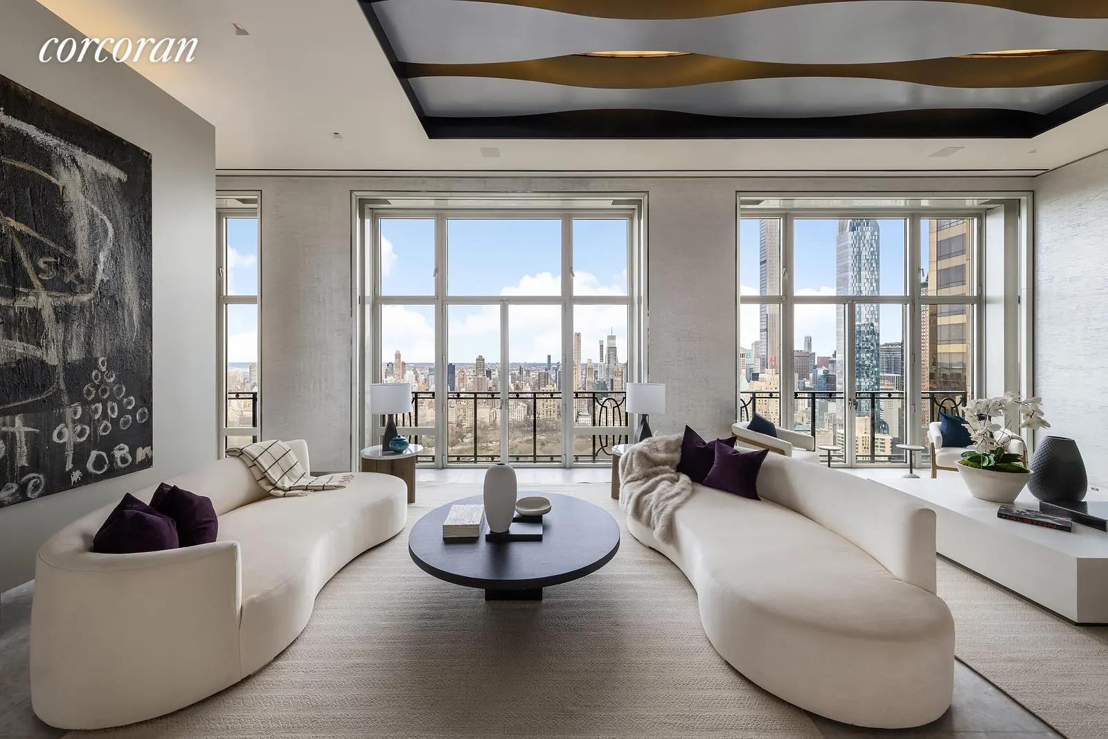 New York City Real Estate | View 15 Central Park West, PH43 | Living Room | View 2
