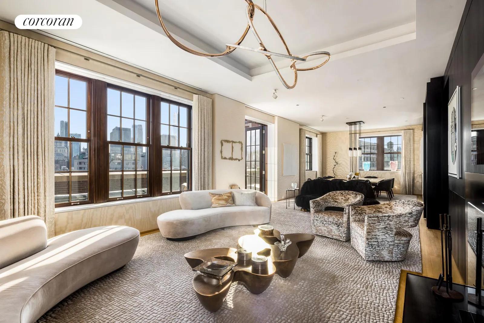 New York City Real Estate | View 224 Mulberry Street, PH | Living Room | View 4