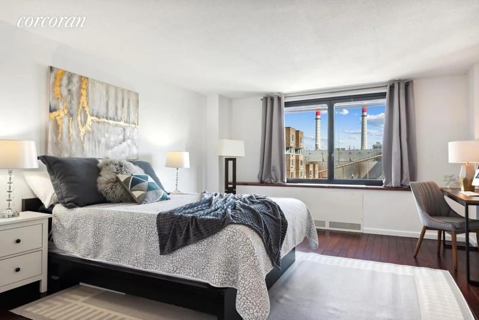 New York City Real Estate | View 531 Main Street, 1104 | Bedroom | View 6