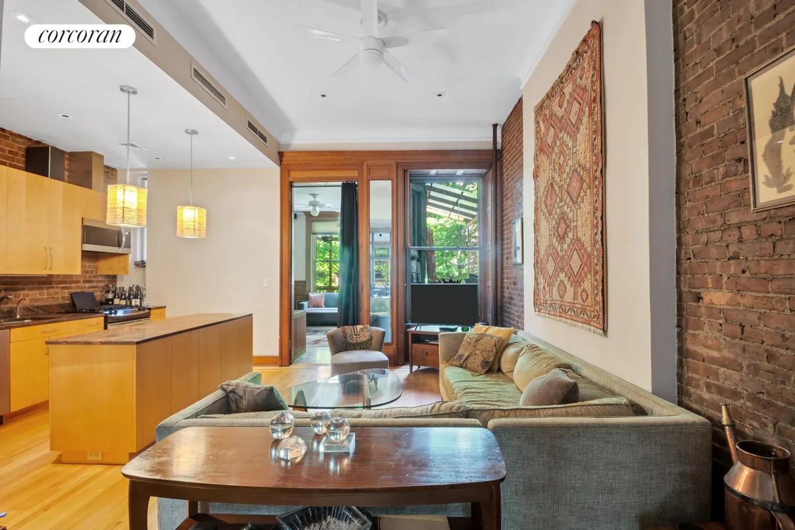 New York City Real Estate | View 23 West 95th Street, 1 | Kitchen/Living Room | View 4