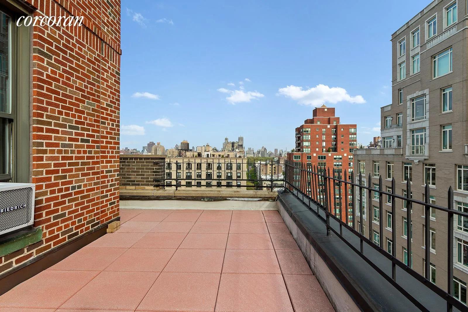 New York City Real Estate | View 440 West End Avenue, PH17E | Terrace with river views | View 12