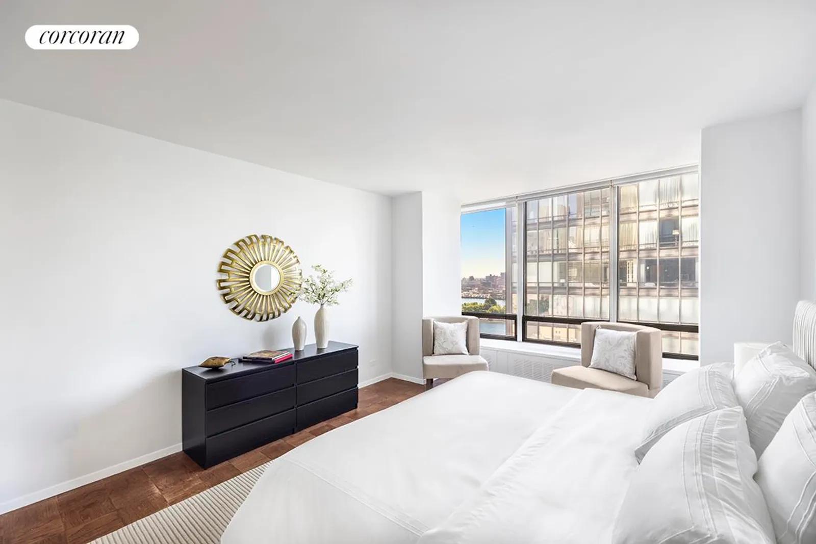 New York City Real Estate | View 860 United Nations Plaza, 20B | Bedroom | View 6