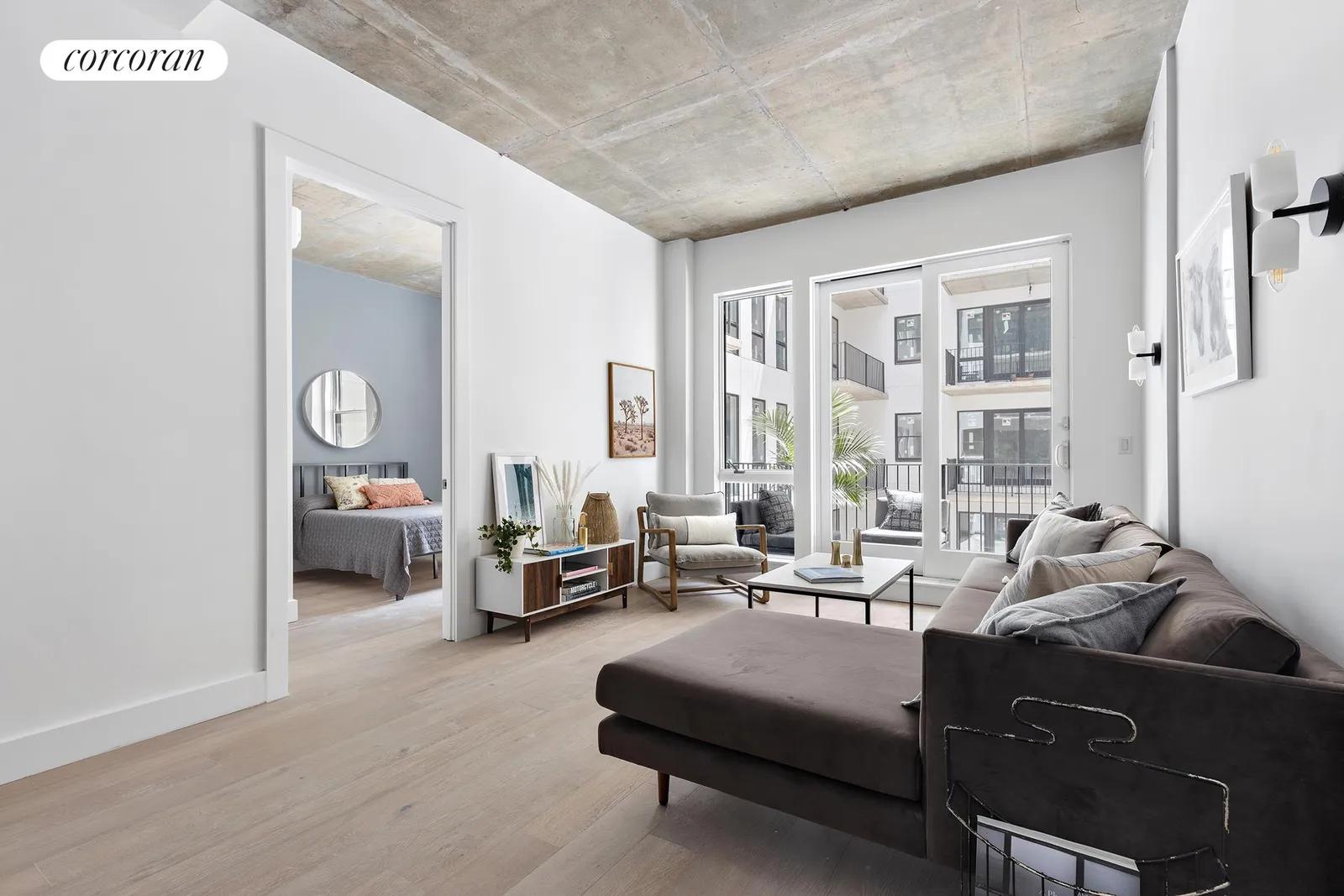 New York City Real Estate | View 323 Lenox Road, 3F | Living Room | View 7