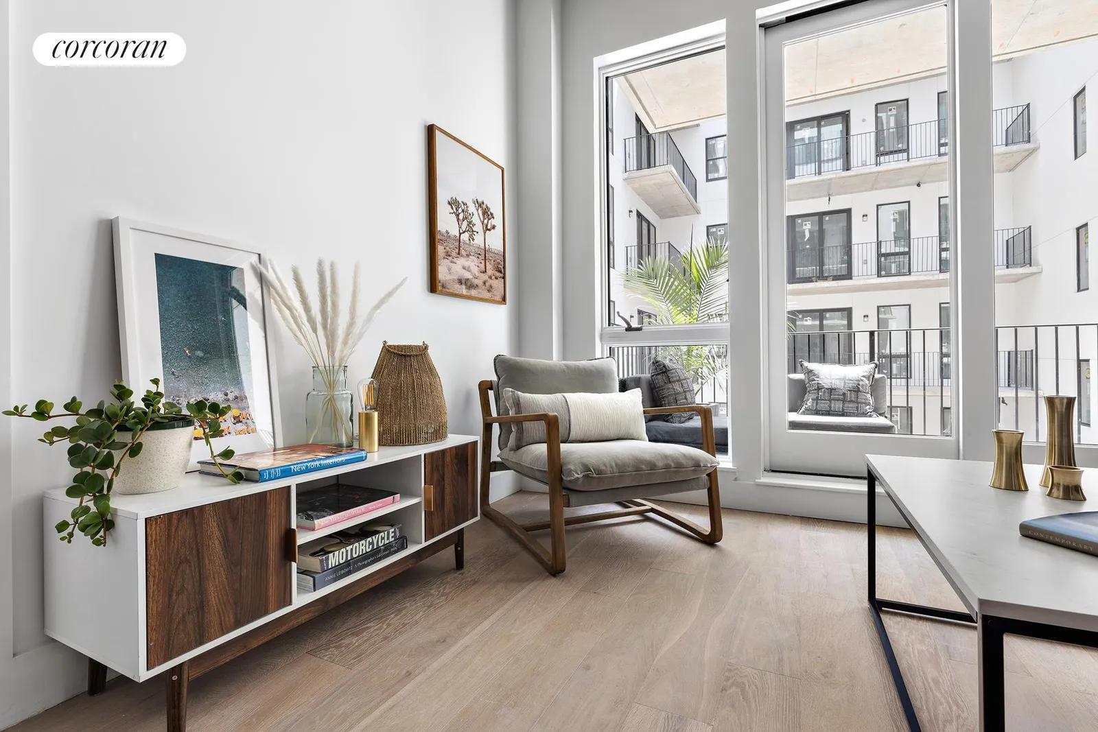 New York City Real Estate | View 323 Lenox Road, 3F | Living Room | View 8