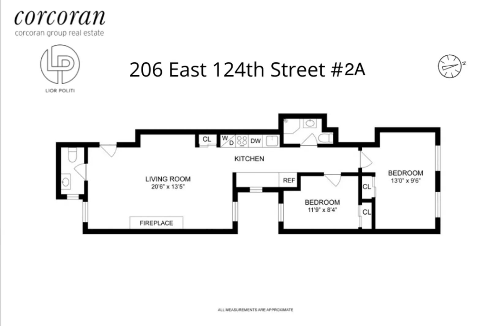 206 East 124Th Street, 2A | floorplan | View 15