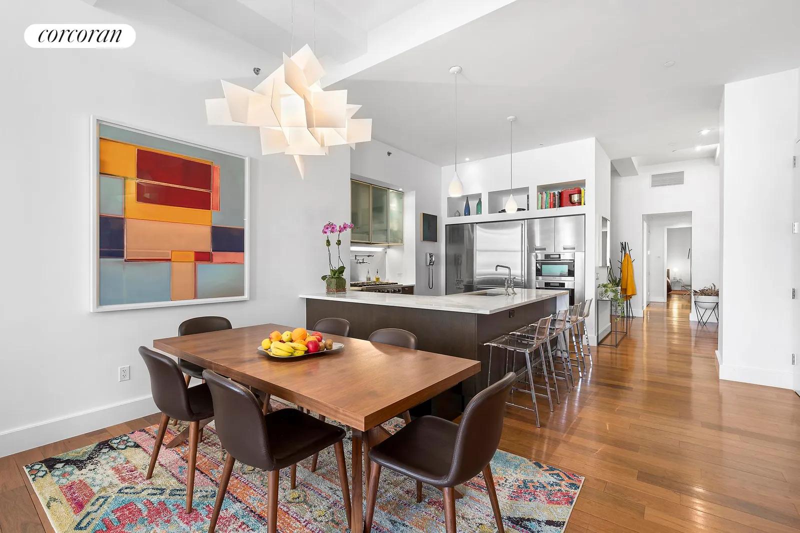 New York City Real Estate | View 15 East 26th Street, 12F | Dining Area | View 2