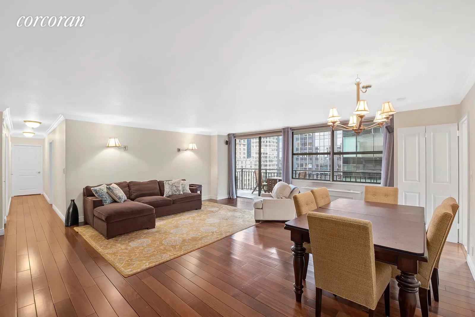 New York City Real Estate | View 112 West 56th Street, 29S | Dining Area | View 4